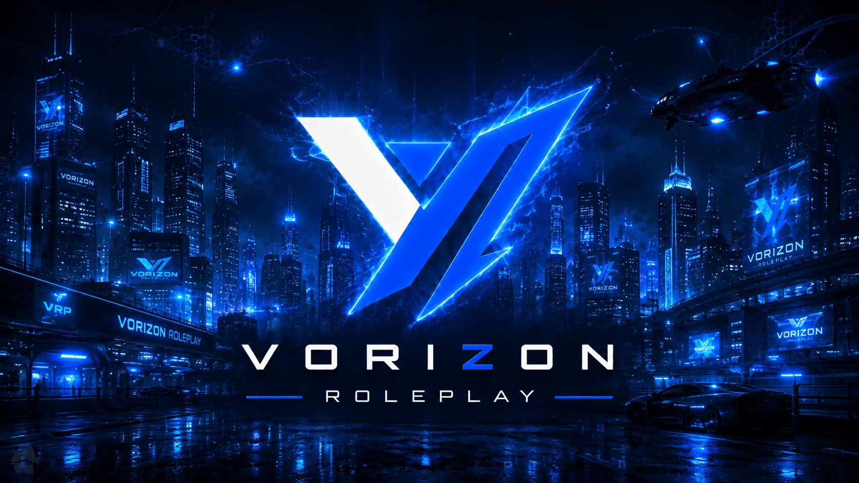 Kota futuristik Vorizon Roleplay